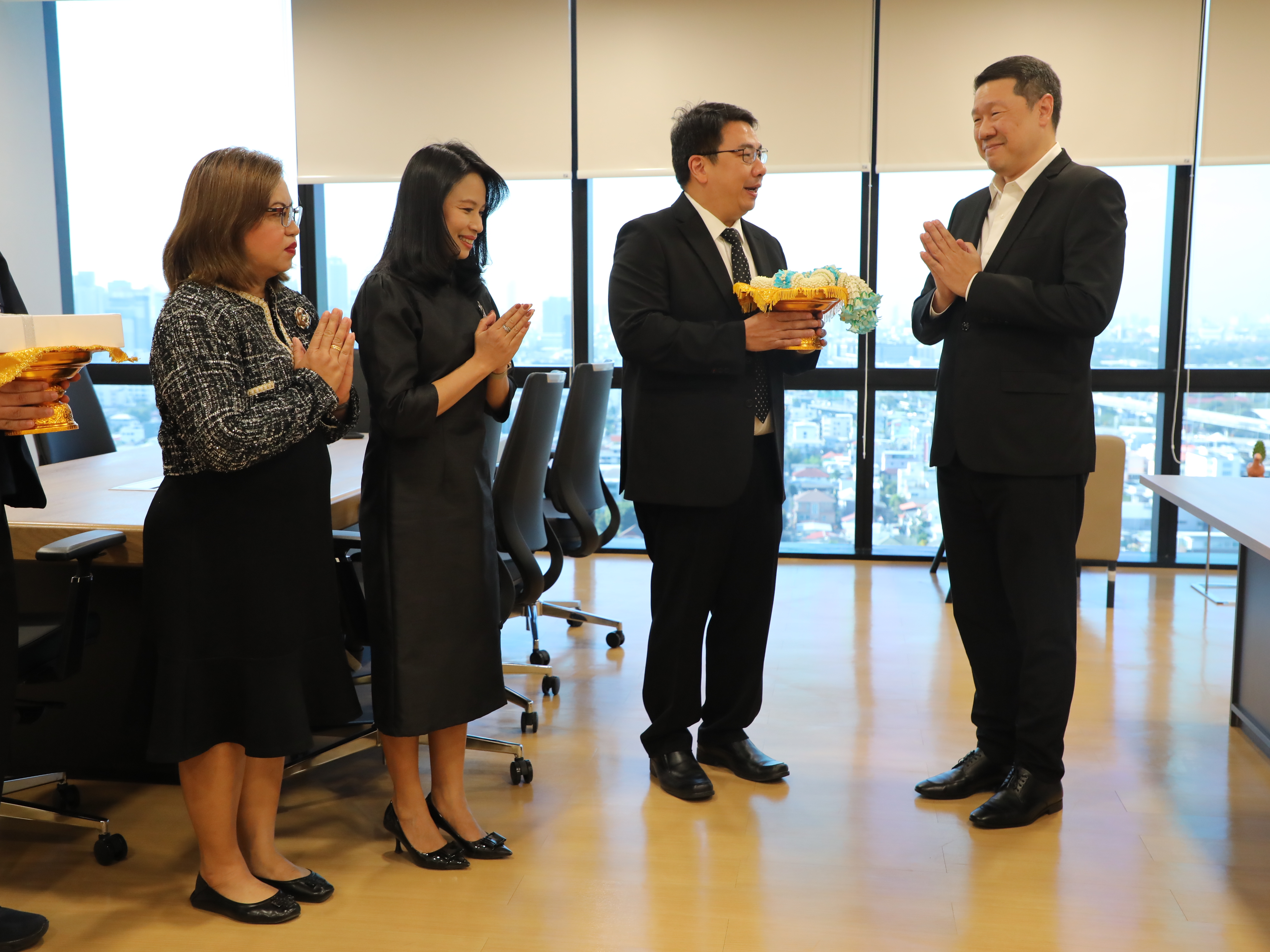 สำนักงานคณะกรรมการนโยบายรัฐวิสาหกิจ ร่วมอวยพรและขอพรปีใหม่ 2569 ผู้บริหารระดับสูงกระทรวงการคลัง