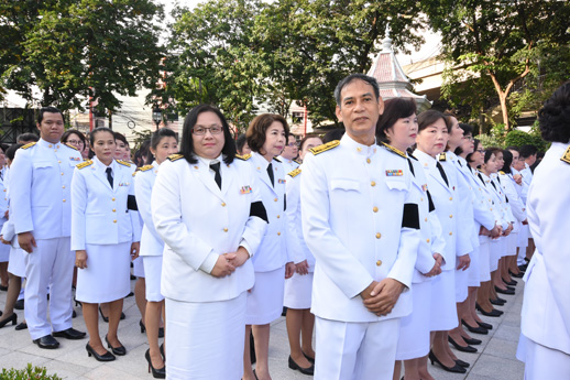 สคร. ร่วมกิจกรรมรวมพลังเพื่อน้อมถวายพระบาทสมเด็จพระปรมินทรมหาภูมิพลอดุลยเดชฯ