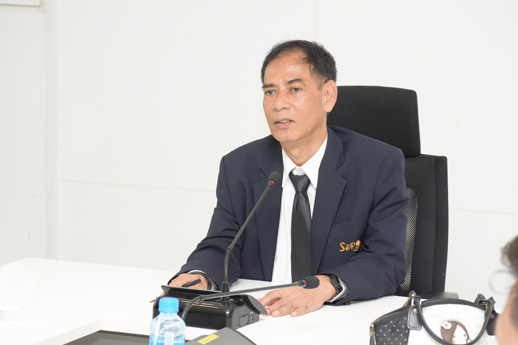 สคร. จัดประชุมหารือระบบ GFMIS-SOEนายชาญวิทย์ นาคบุรี รองผู้อำนวยการ สคร.