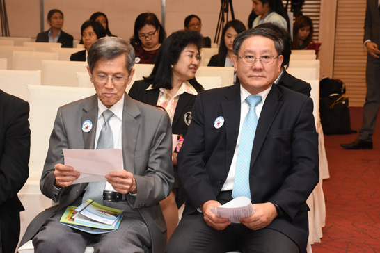บรรยากาศพิธีร่วมลงนามในบันทึกข้อตกลงว่าด้วยความร่วมมือในการป้องกันและปราบปรามปัญหาการทุจริต