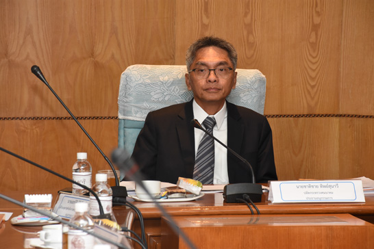 นายชาติชาย ทิพย์สุนาวี ปลัดกระทรวงคมนาคม เป็นประธานการประชุมคณะอนุกรรมการเปิดเผยข้อมูลโครงการก่อสร้างภาครัฐ (Multi-Stakehoder Group)