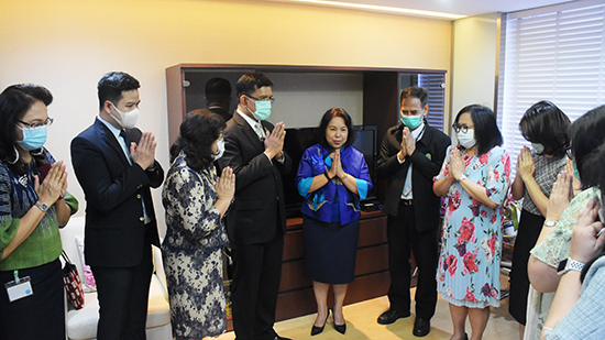 สคร. ร่วมอวยพรและขอพรปีใหม่ 2564 ผู้บริหารระดับสูงกระทรวงการคลัง