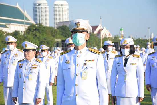สคร. ร่วมถวายบังคม เนื่องในวันคล้ายวันพระบรมราชสมภพ พระบาทสมเด็จพระบรมชนกาธิเบศร มหาภูมิพลอดุลยเดชมหาราช บรมนาถบพิตร วันชาติ และวันพ่อแห่งชาติ 5 ธันวาคม 2563