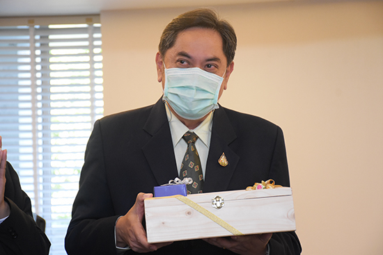 สคร. ร่วมอวยพรและขอพรปีใหม่ 2564 ผู้บริหารระดับสูงกระทรวงการคลัง