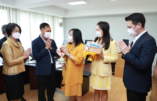 สคร. ร่วมอวยพรและขอพรปีใหม่ 2566 ผู้บริหารระดับสูงกระทรวงการคลัง