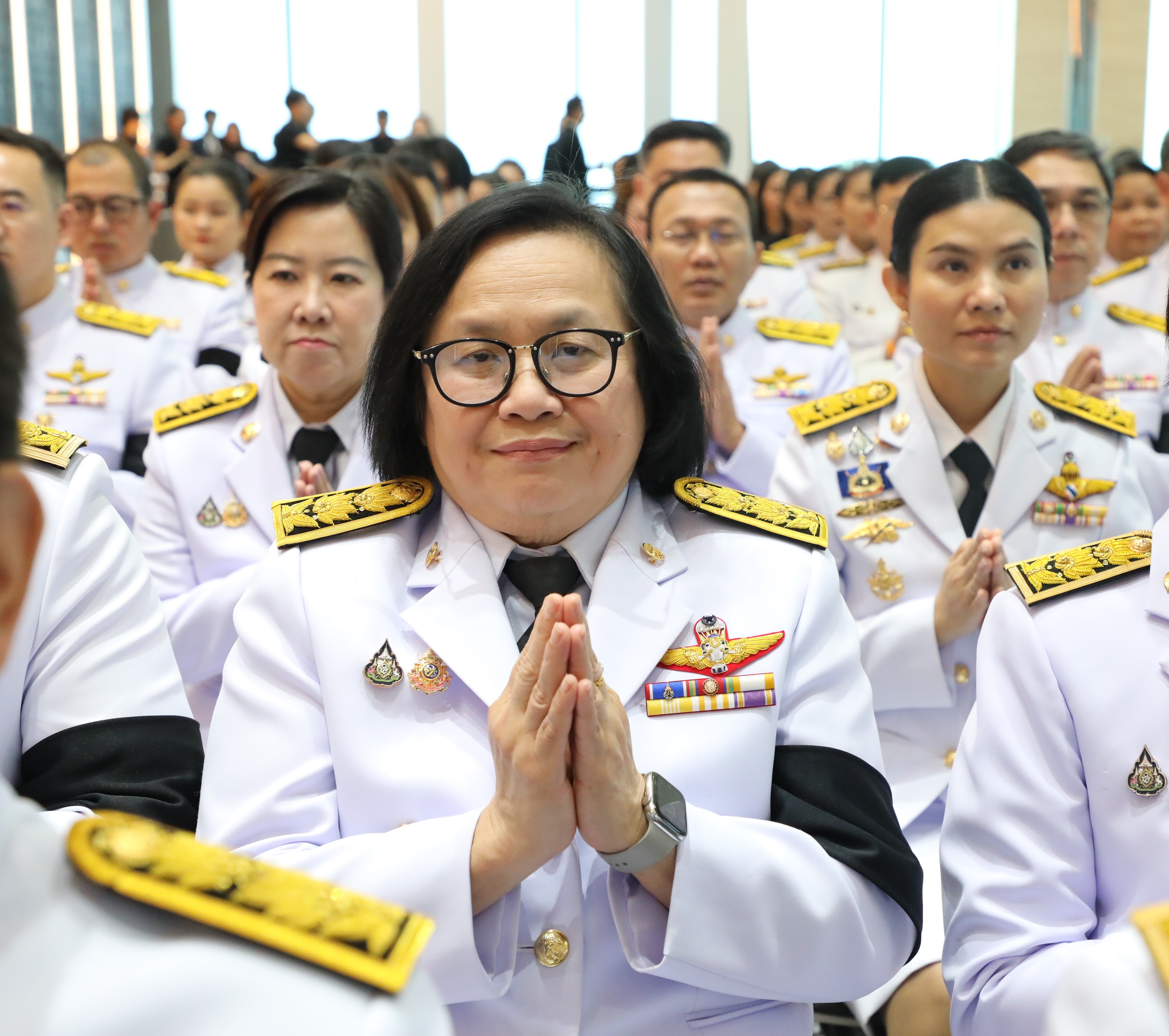 สำนักงานคณะกรรมการนโยบายรัฐวิสาหกิจ เข้าร่วมพิธีบำเพ็ญกุศลปัณรสมวาร (ครบ 15 วัน) เพื่ออุทิศถวายเป็นพระราชกุศลแด่สมเด็จพระเจ้าลูกเธอ เจ้าฟ้าพัชรกิติยาภา นเรนทิราเทพยวดี กรมหลวงราชสาริณีสิริพัชร มหาวัชรราชธิดา