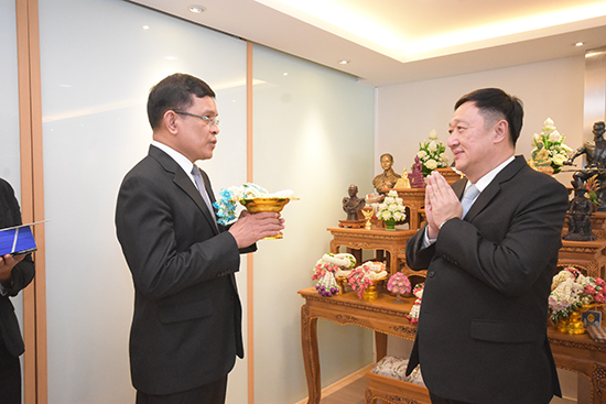 สคร. ร่วมอวยพรปีใหม่ 2562 ปลัดกระทรวงการคลัง