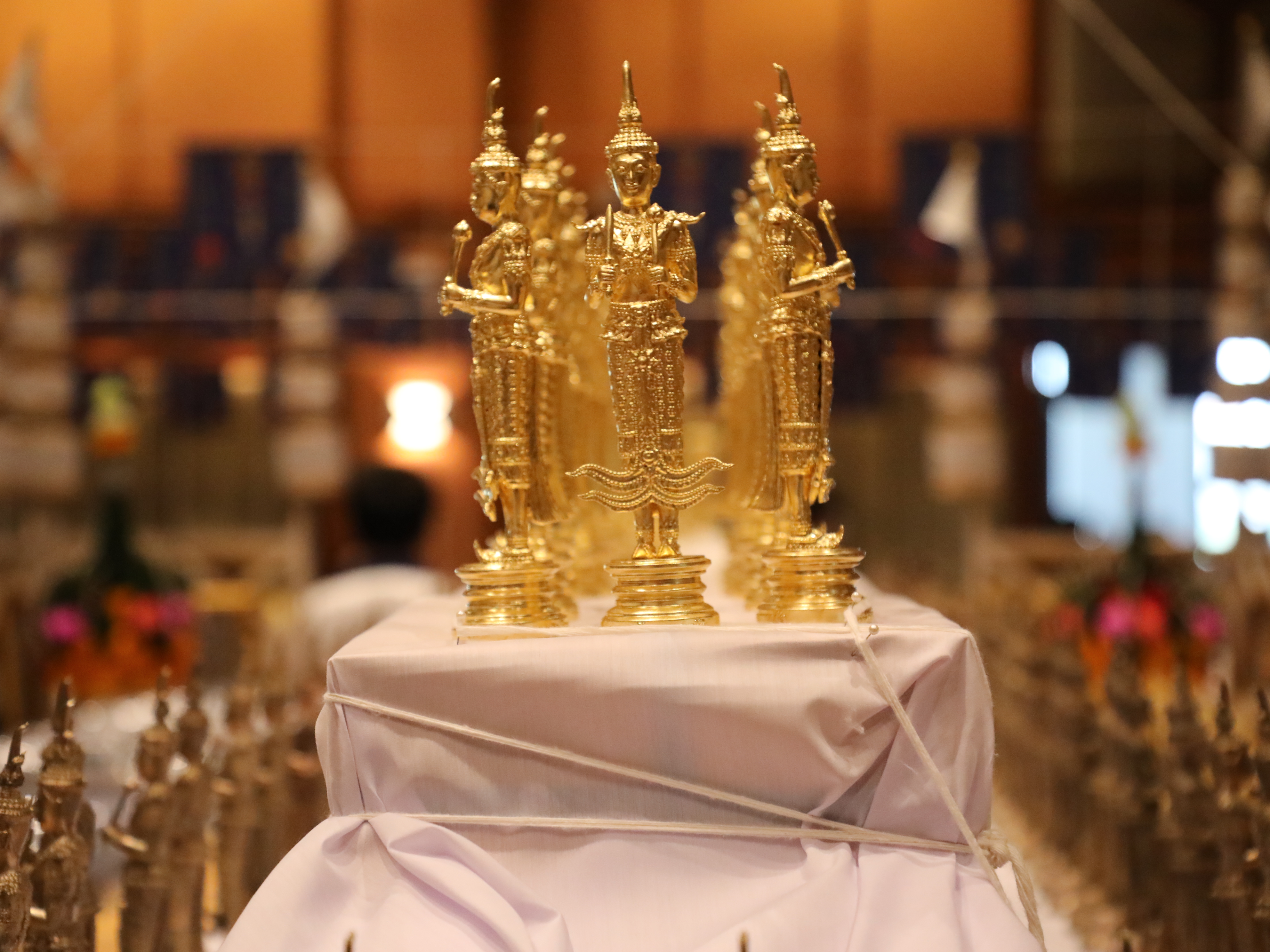 สำนักงานคณะกรรมการนโยบายรัฐวิสาหกิจ ร่วมพิธีพุทธาเทวาภิเษกพระคลัง ในพระคลังมหาสมบัติ เทพประจำกระทรวงการคลัง