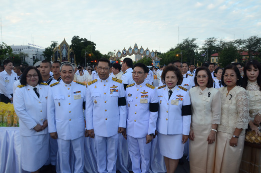 สคร. ร่วมพิธีทำบุญตักบาตรถวายพระราชกุศล และถวายพระพรชัยมงคลฯ