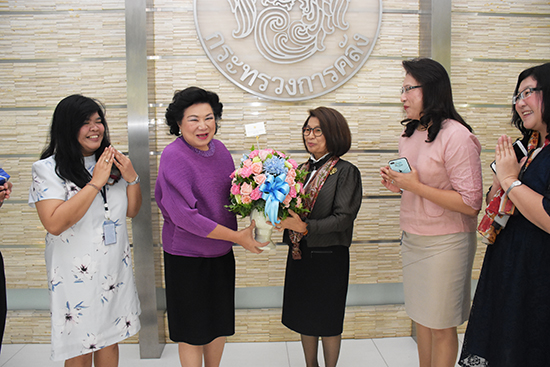 สคร. ร่วมอวยพรปีใหม่  2562 ที่กระทรวงการคลัง 