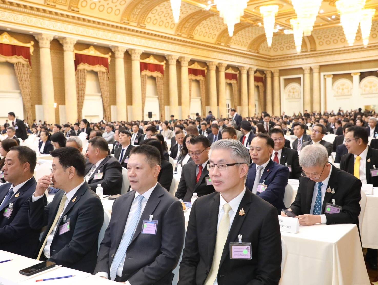 ผู้บริหารสำนักงานคณะกรรมการนโยบายรัฐวิสาหกิจ เข้าร่วมประชุมสัมมนาการมอบนโยบายและแนวทางการจัดทำงบประมาณรายจ่าย ประจำปีงบประมาณ พ.ศ. 2569