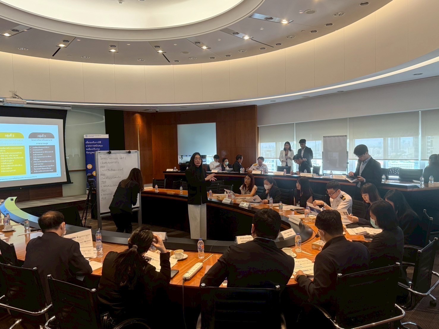 สำนักงานคณะกรรมการนโยบายรัฐวิสาหกิจ จัดการประชุมกลุ่มย่อย (Focus Group) เพื่อรับฟังความคิดเห็นเกี่ยวกับร่างรายการมาตรการสนับสนุนทางการเงินและไม่ใช่ทางการเงินอื่น ตามมาตรา 23 (3) แห่งพระราชบัญญัติการร่วมลงทุนระหว่างรัฐและเอกชน พ.ศ. 2562