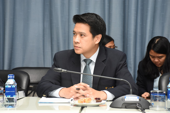 บรรยากาศการประชุมติดตาม/เร่งรัดการเบิกจ่ายงบลงทุนของรัฐวิสาหกิจที่มีแผนการลงทุนขนาดใหญ่จำนวน 17 แห่ง