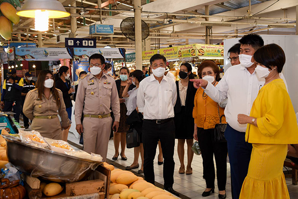 คณะอนุกรรมการประเมินผลการดำเนินงานรัฐวิสาหกิจ สาขาเกษตรและสาขาทรัพยากรธรรมชาติ (คณะอนุกรรมการฯ) และสำนักงานคณะกรรมการนโยบายรัฐวิสาหกิจ (สคร.) เข้าตรวจเยี่ยมองค์การตลาดเพื่อเกษตรกร (อ.ต.ก.)