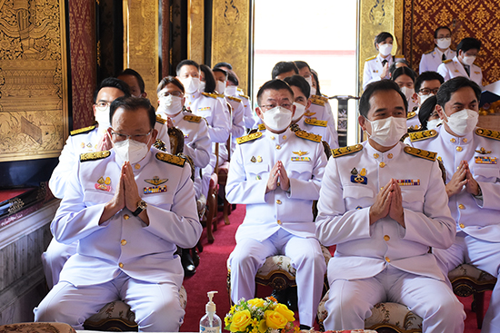 สคร. เข้าร่วมพิธีถวายผ้าพระกฐินพระราชทานกระทรวงการคลัง ประจำปี พ.ศ. 2564 