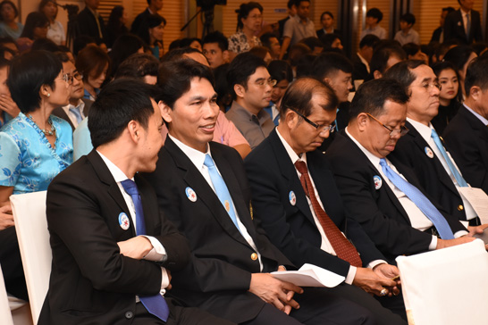 บรรยากาศพิธีร่วมลงนามในบันทึกข้อตกลงว่าด้วยความร่วมมือในการป้องกันและปราบปรามปัญหาการทุจริต