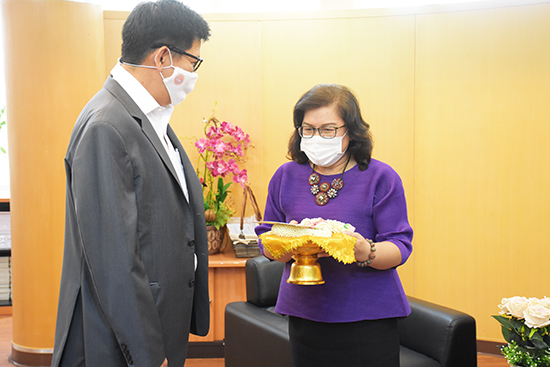 สคร. ร่วมอวยพรปีใหม่ 2564 อธิบดีกรมสรรพากร