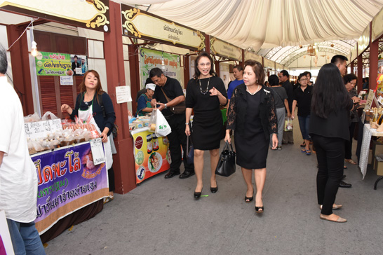 สคร. ร่วมพิธีปิดตลาดคลองผดุงกรุงเกษม 