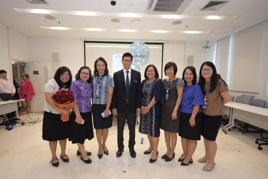 สคร. ร่วมอำลาอดีต ผอ. สคร. เนื่องในโอกาสพ้นจากตำแหน่ง