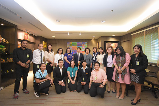 สคร. ร่วมอวยพรปีใหม่ 2562 ปลัดกระทรวงพลังงาน