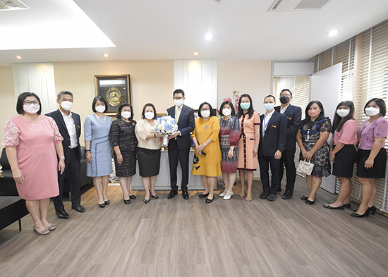 สคร. ร่วมแสดงความยินดีกับอธิบดีกรมสรรพสามิต เนื่องในโอกาสเข้ารับตำแหน่งใหม่