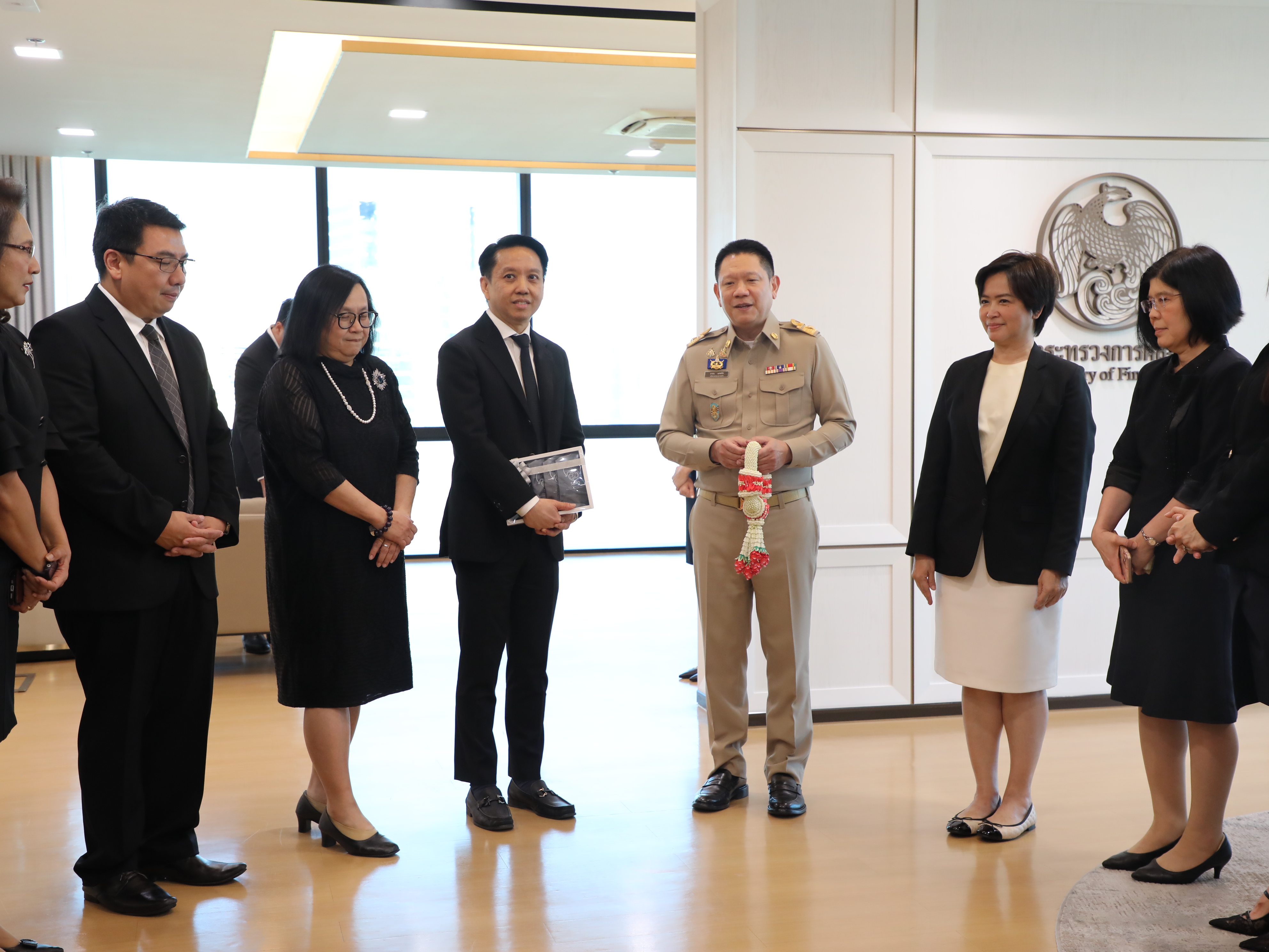 สำนักงานคณะกรรมการนโยบายรัฐวิสาหกิจ ร่วมอวยพรและขอพรปีใหม่ 2569 ผู้บริหารระดับสูงกระทรวงการคลัง