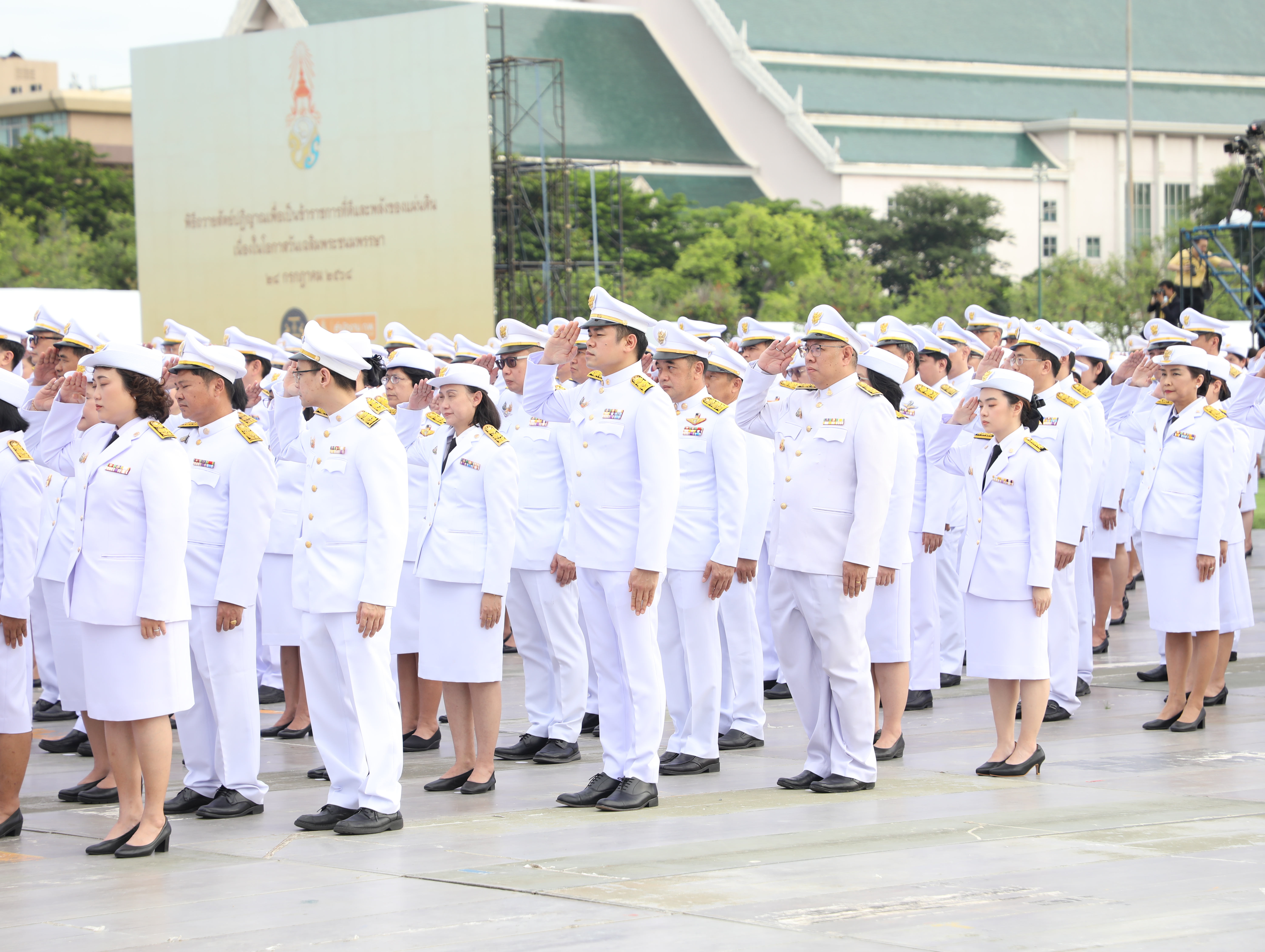 สำนักงานคณะกรรมการนโยบายรัฐวิสาหกิจ ร่วมพิธีถวายสัตย์ปฏิญาณเพื่อเป็นข้าราชการที่ดีและพลังของแผ่นดิน เฉลิมพระเกียรติพระบาทสมเด็จพระเจ้าอยู่หัว เนื่องในโอกาสวันเฉลิมพระชนมพรรษา 28 กรกฎาคม 2568