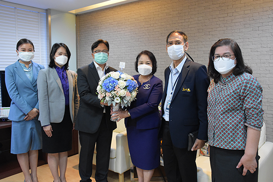 สคร. ร่วมแสดงความยินดีกับนายธีรัชย์ อัตนวานิชเนื่องในโอกาสเข้าดำรงตำแหน่งรองปลัดกระทรวงการคลัง