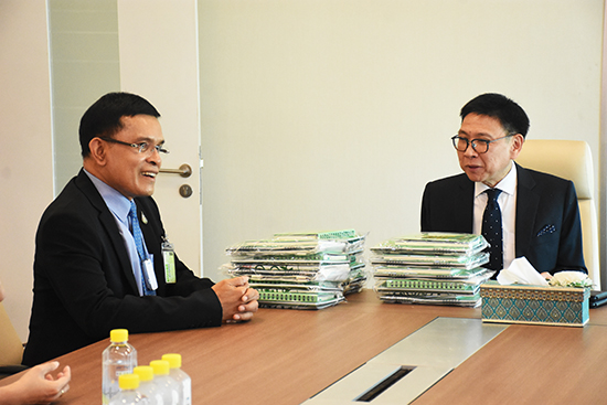 สคร. ร่วมอวยพรปีใหม่ 2563 ปลัดกระทรวงพลังงาน