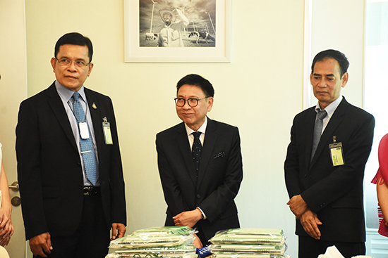 สคร. ร่วมอวยพรปีใหม่ 2563 ปลัดกระทรวงพลังงาน