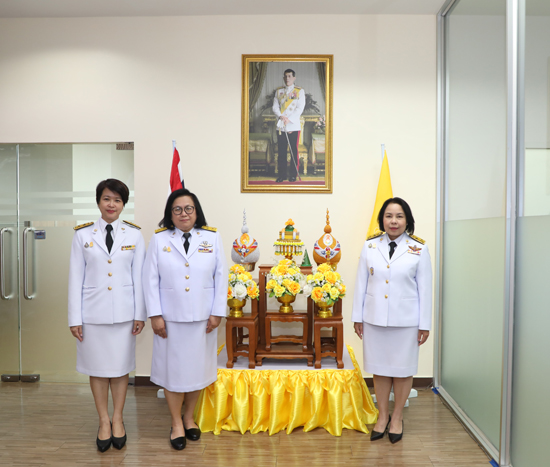 สคร. จัดพิธีถวายพระพรชัยมงคล เเละพิธีถวายสัตย์ปฏิญาณเพื่อเป็นข้าราชการที่ดีเเละพลังของเเผ่นดิน เนื่องในโอกาสวันเฉลิมพระชนมพรรษา พระบาทสมเด็จพระเจ้าอยู่หัว 28 กรกฎาคม 2566