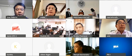 สำนักงานคณะกรรมการนโยบายรัฐวิสาหกิจ (สคร.) ประชุมร่วมกับ องค์การส่งเสริมกิจการโคนมแห่งประเทศไทย (อ.ส.ค.)