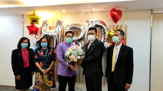 สคร. ร่วมอวยพรวันคล้ายวันเกิด รมว.กระทรวงการคลัง
