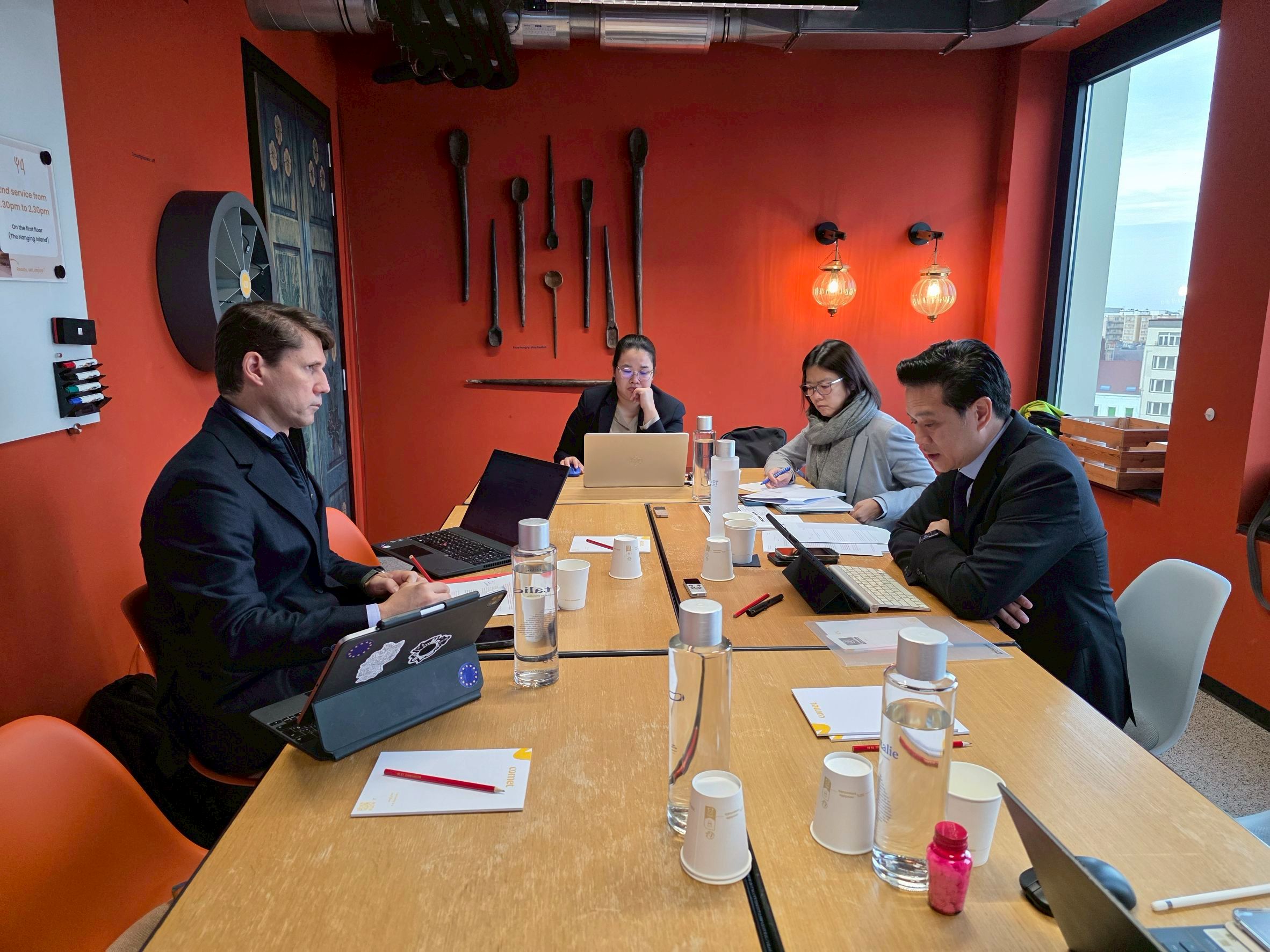 การประชุมเจรจาความตกลงการค้าเสรีระหว่างไทยและสหภาพยุโรป รอบที่ 7 (EU - Thailand Free Trade Agreement: FTA 7th round of negotiations) บทรัฐวิสาหกิจ ในระหว่างวันที่ 1-2 ตุลาคม 2568 ณ ราชอาณาจักรเบลเยียม