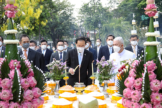 สคร. เข้าร่วมพิธีทำบุญเนื่องในวันสถาปนากระทรวงการคลัง ครบรอบ 147 ปี