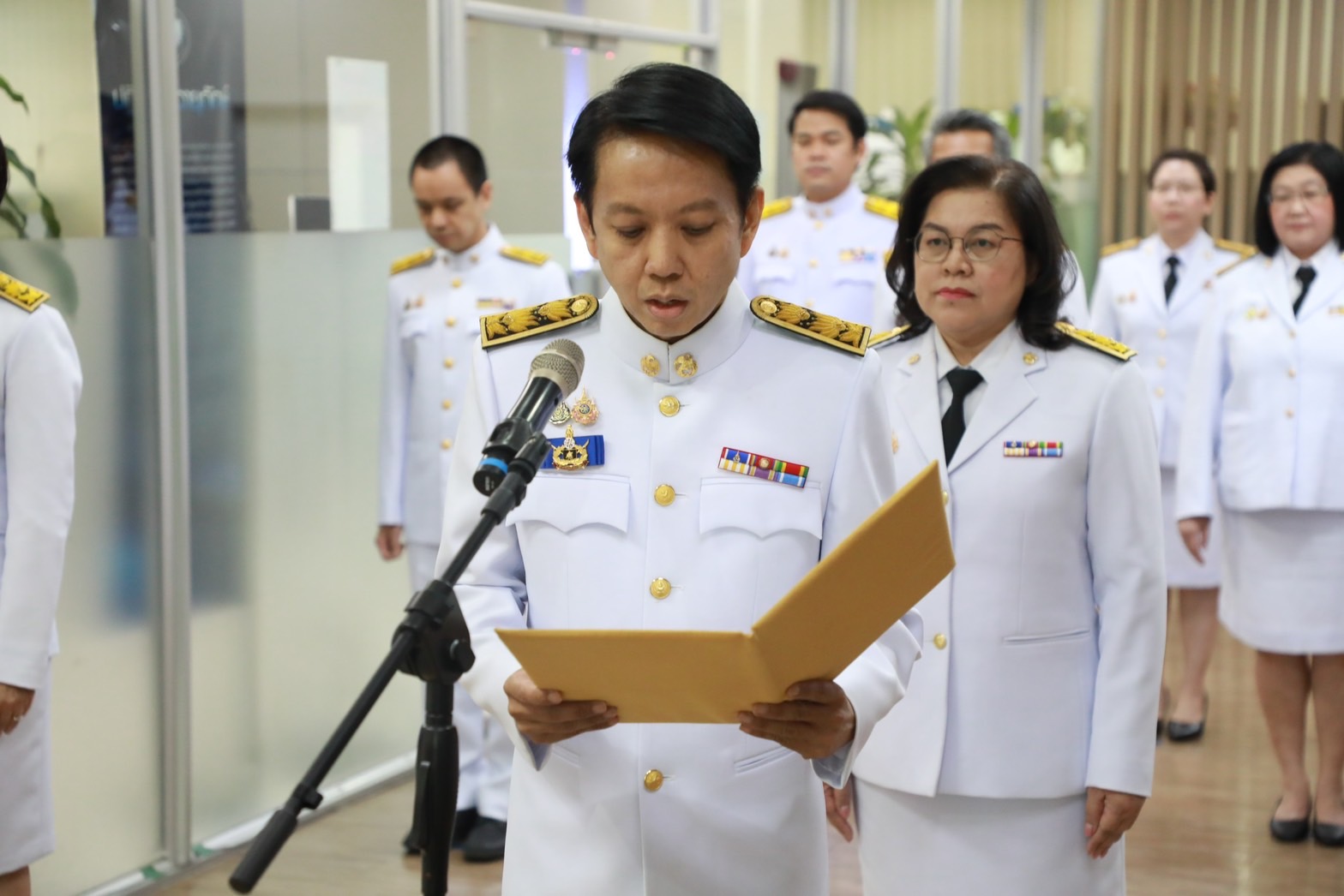 สคร. จัดพิธีถวายพระพรชัยมงคลเเละพิธีร่วมลงนามถวายพระพร สมเด็จพระนางเจ้าฯ พระบรมราชินี เนื่องในโอกาสวันเฉลิมพระชนมพรรษา 3 มิถุนายน 2567 
