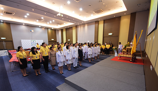 สคร. จัดโครงการจัดหน่วยแพทย์เคลื่อนที่และรับบริจาคโลหิตเฉลิมพระเกียรติ เนื่องในโอกาสมหามงคลพระราชพิธีราชาภิเษก