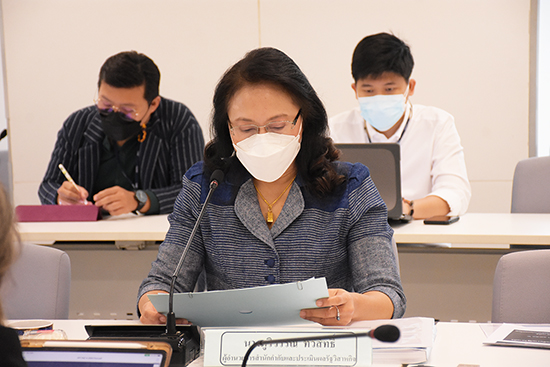 สคร. จัดการประชุมคณะกรรมการประเมินผลฯ ผ่านสื่ออิเล็กทรอนิกส์ ครั้งที่ 4/2564