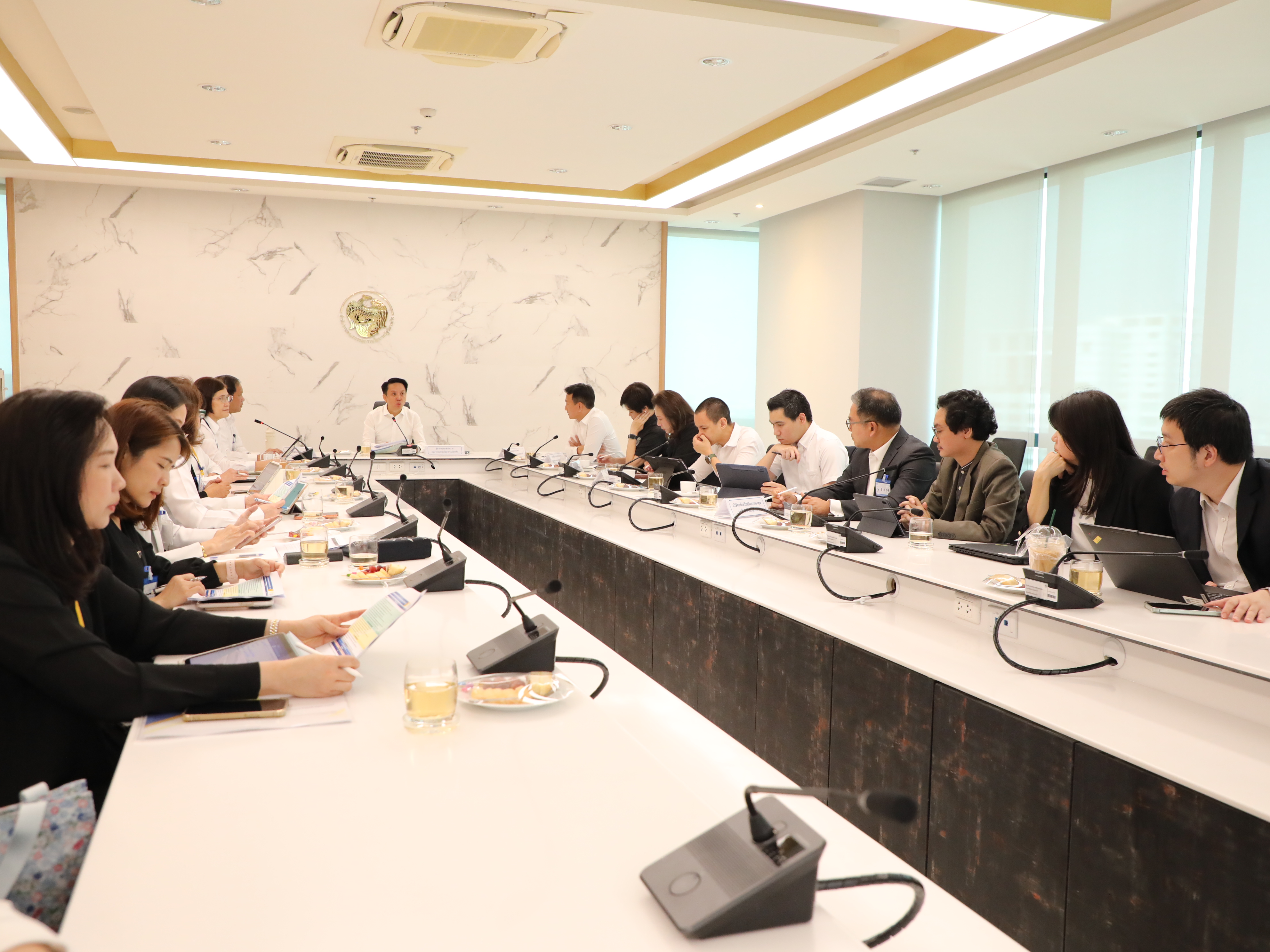 สำนักงานคณะกรรมการนโยบายรัฐวิสาหกิจ จัดการประชุมหารือการพิจารณาแหล่งเงินทางเลือกในการดำเนินโครงการโครงสร้างพื้นฐานของรัฐวิสาหกิจ