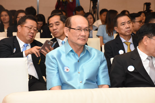 บรรยากาศพิธีร่วมลงนามในบันทึกข้อตกลงว่าด้วยความร่วมมือในการป้องกันและปราบปรามปัญหาการทุจริต