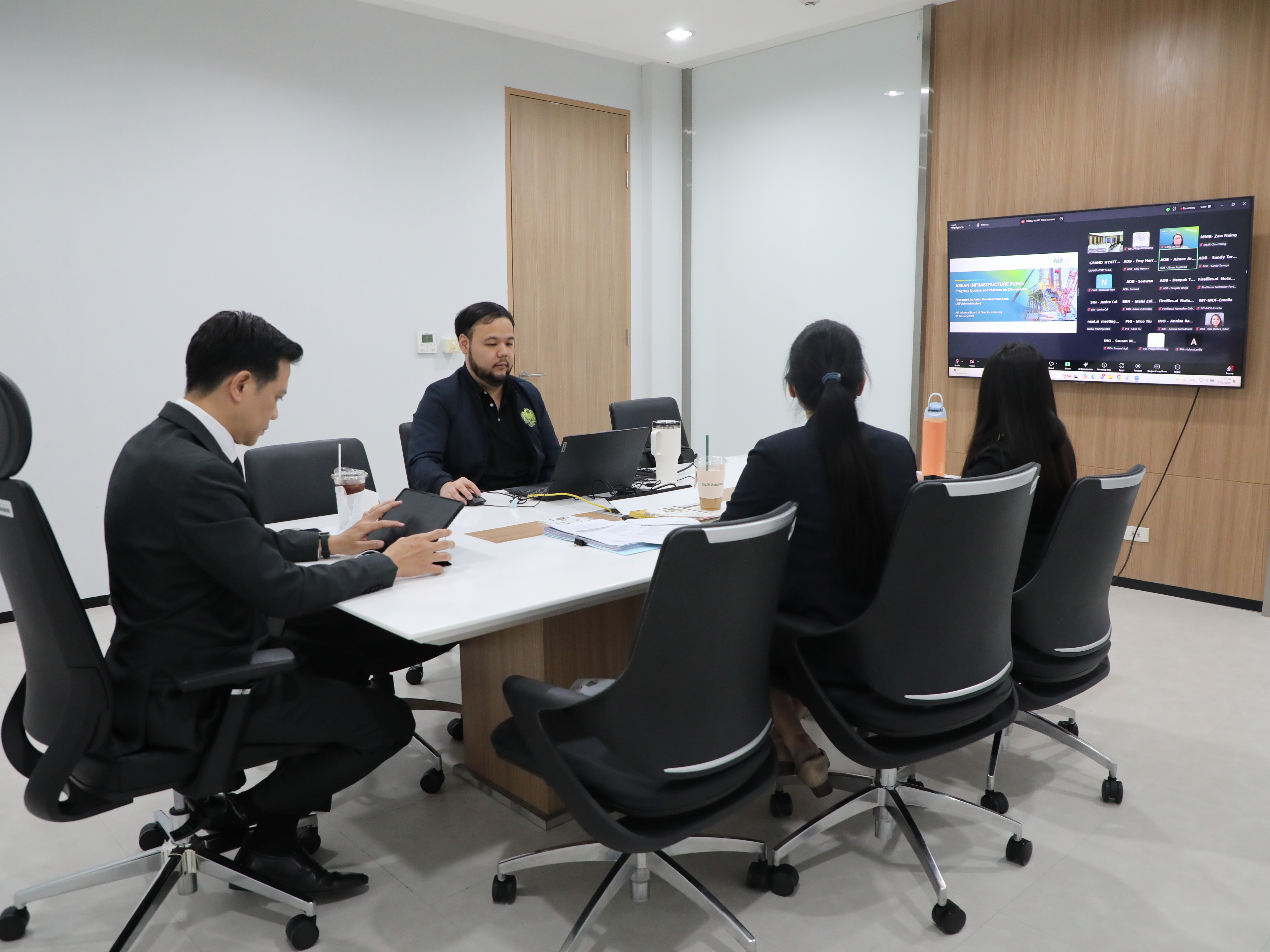 สคร. เข้าร่วมการประชุมคณะกรรมการกองทุนเพื่อการพัฒนาโครงสร้างพื้นฐานในภูมิภาคอาเซียน (ASEAN Infrastructure Fund: AIF) ครั้งที่ 28 เมื่อวันที่ 21 มกราคม 2569