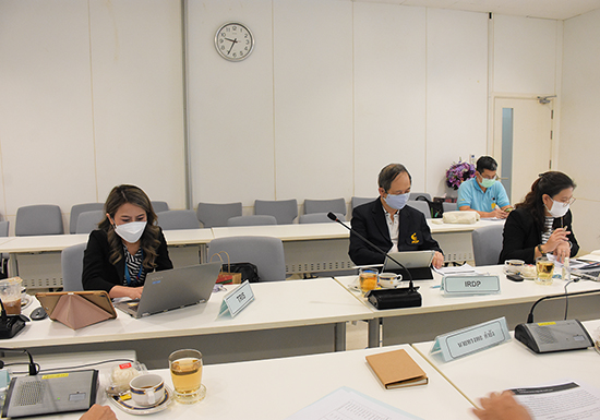 สคร. จัดการประชุมคณะกรรมการประเมินผลฯ ผ่านสื่ออิเล็กทรอนิกส์ ครั้งที่ 4/2564