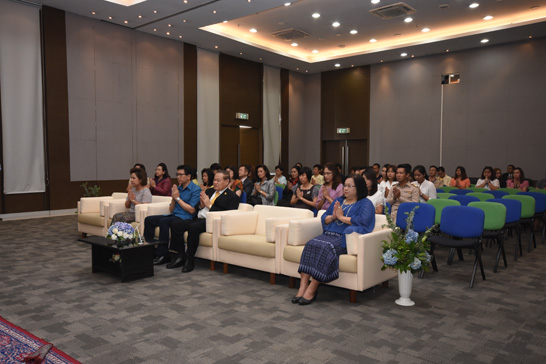 บรรยากาศพิธีสงฆ์ เนื่องในงานวันคล้ายวันสถาปนาครบรอบ 14 ปี