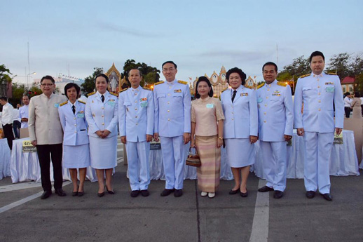 สคร. ร่วมพิธีทำบุญตักบาตรถวายพระราชกุศลฯ