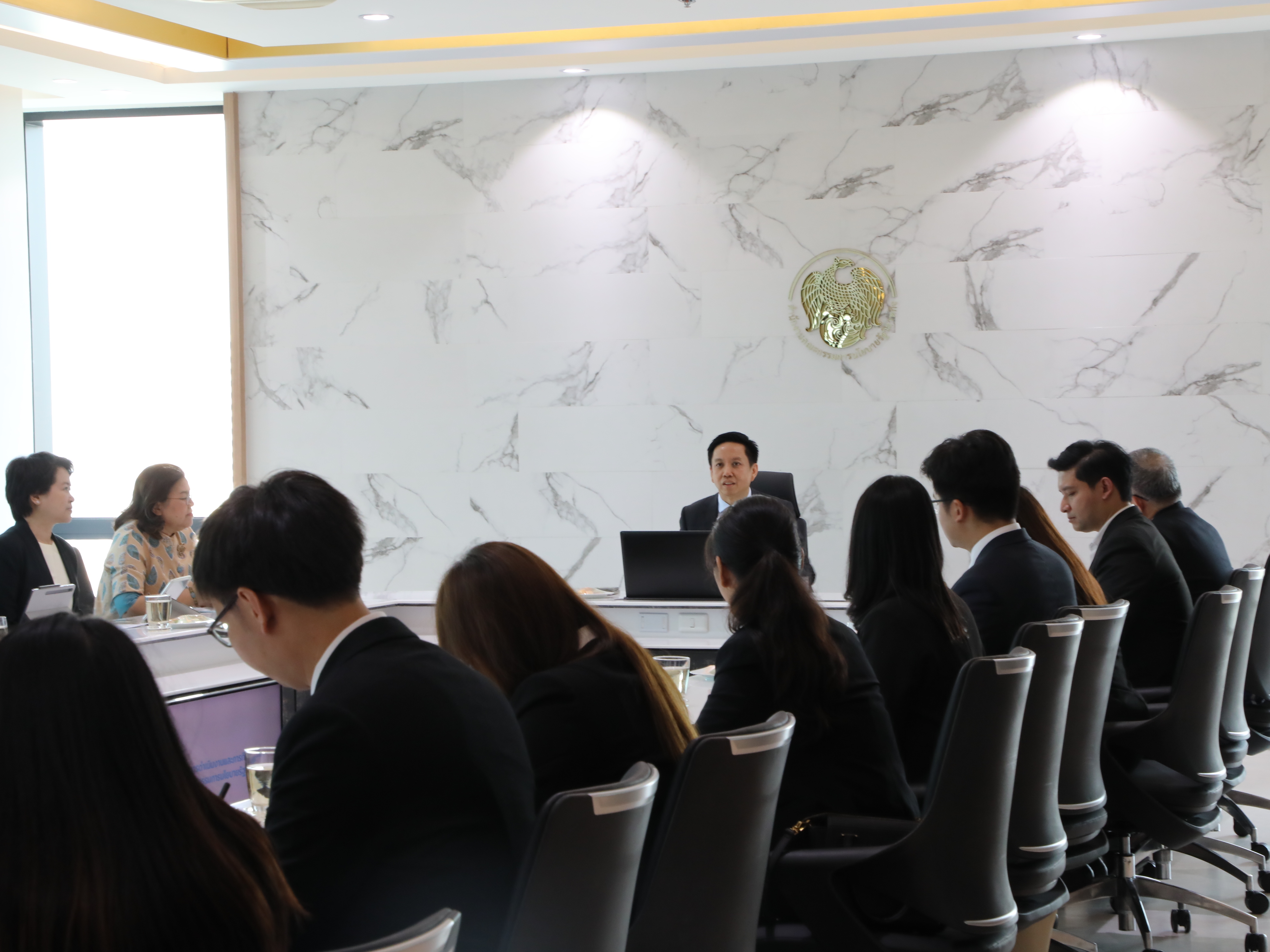 สถาบันส่งเสริมการบริหารกิจการบ้านเมืองที่ดี สำนักงาน ก.พ.ร. นำ นปร. รุ่นที่ 17 ศึกษาดูงานและรับฟังนโยบายการบริหารงานตามภารกิจของสำนักงานคณะกรรมการนโยบายรัฐวิสาหกิจ