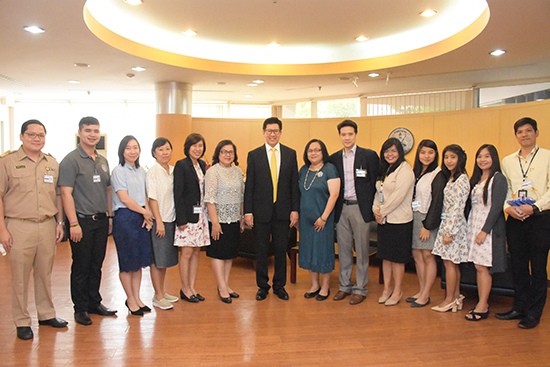 สคร. ร่วมอวยพรปีใหม่ 2562 อธิบดีกรมสรรพากร