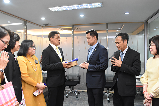 สคร. ร่วมอวยพรและขอพรปีใหม่ 2563 ผู้บริหารระดับสูงกระทรวงการคลัง