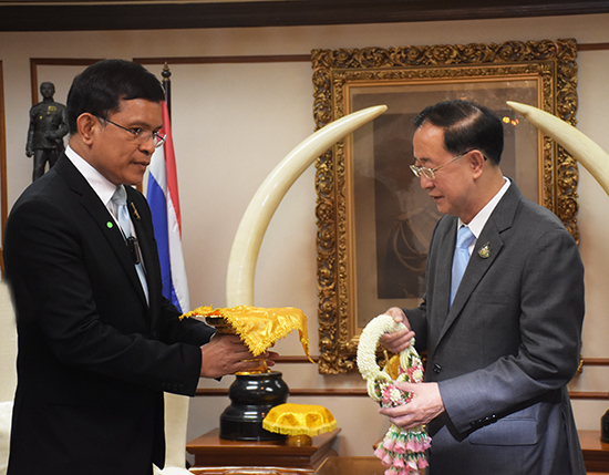 สคร. ร่วมแสดงความยินดีกับรัฐมนตรีว่าการกระทรวงการคลังเนื่องในโอกาสเข้ารับตำแหน่งใหม่