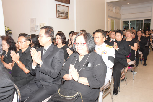 สคร. ร่วมเป็นเจ้าภาพงานสวดพระอภิธรรมศพ มารดา อดีต ผอ. สคร.
