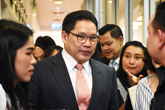 รัฐมนตรีว่าการกระทรวงการคลังพร้อมคณะตรวจเยี่ยม สคร.